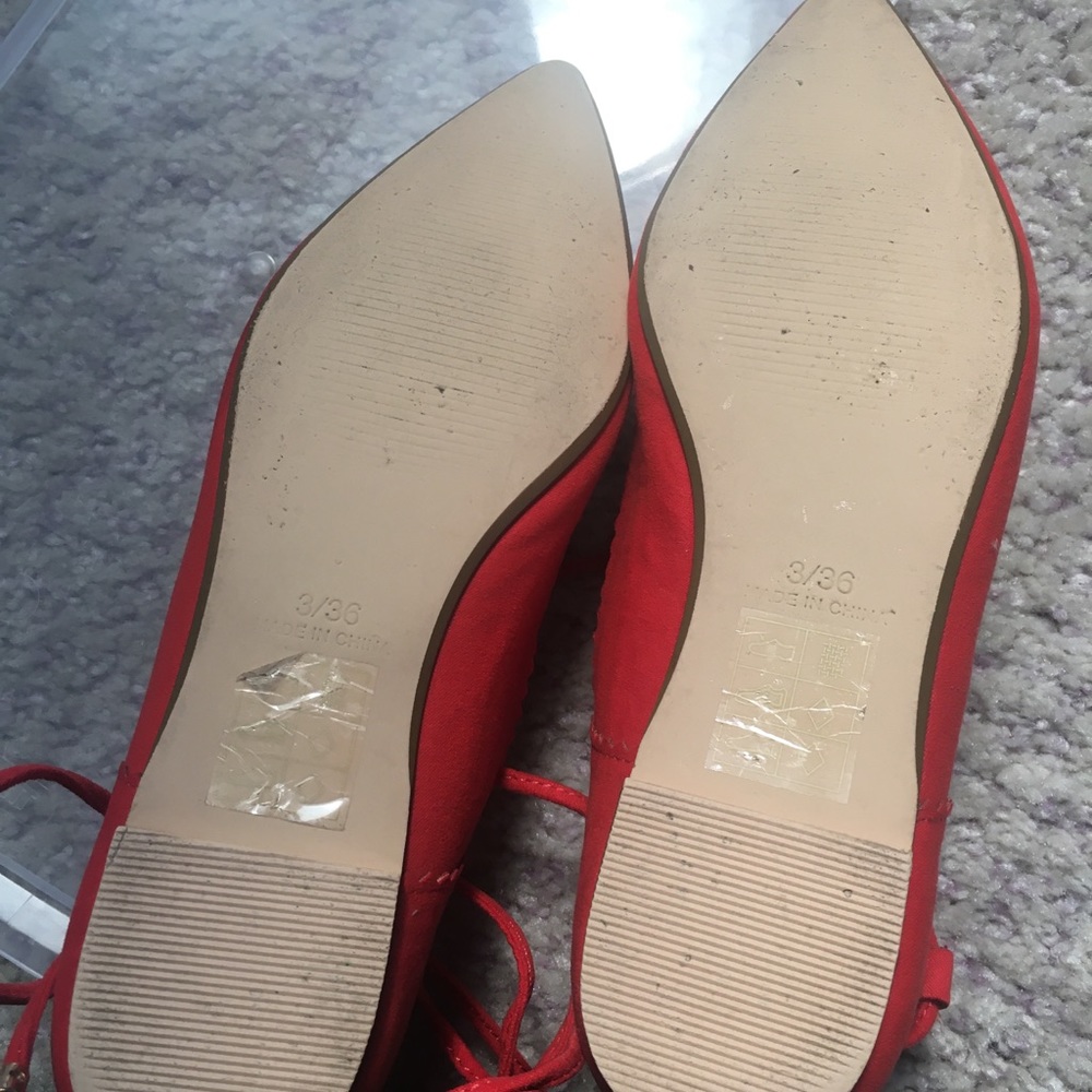 NEW!  TOPSHOP finest ghillie lace-up flats - Picture 7 of 7